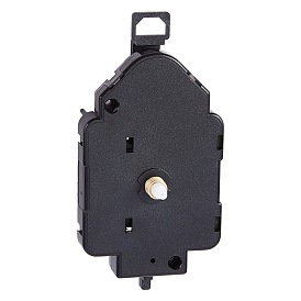 Plastic Pendulum Type Movement Step Clock Accessory, with Alloy Finding