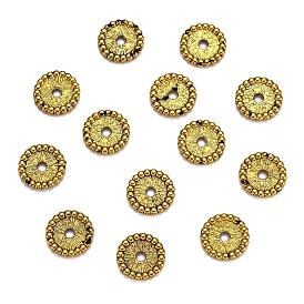 Tibetan Style Spacer Beads, Disc, 11x1.3mm, Hole: 2mm