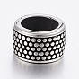 304 Stainless Steel Beads, Large Hole Beads, Column