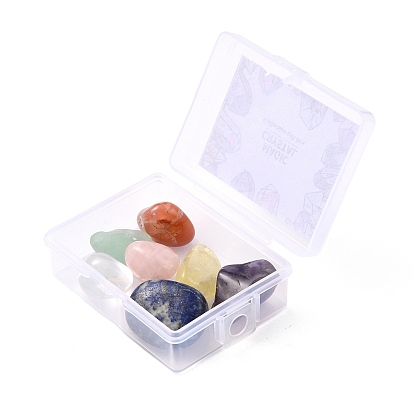 Natural Mixed Stone Beads, Nuggets, Tumbled Stone, Healing Stones, for Reiki Healing Crystals Chakra Balancing, Healing Stones