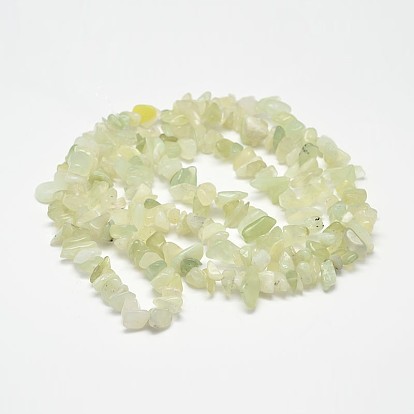 Puce naturels nouvelles perles de jade brins