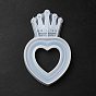 Crown Theme DIY Photo Frame Silicone Molds, for UV Resin, Epoxy Resin Craft Making