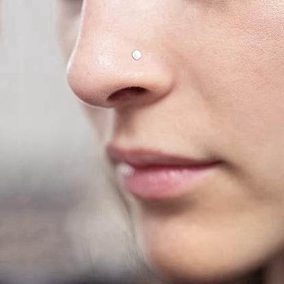 Nose Ring Hoop, Acrylic Piercing Body Jewelry for Her
