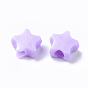 Opaque Polystyrene(PS) Plastic Beads, Star