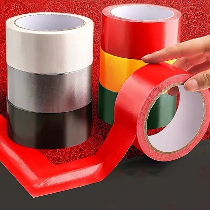 Polyethylene & Gauze Adhesive Tapes for Fixing Carpet, Bookbinding Repair Cloth Tape, Flat
