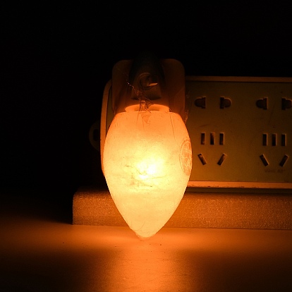 Лампа из натуральной гималайской каменной соли, с 1 кабелем питания (кабель USB) или розеткой (европейская вилка), 1 лампа(200w)