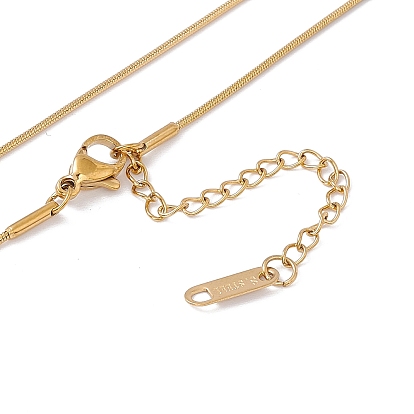 2 piezas 2 estilo 304 conjunto de collares de cadena de serpiente y espiga de acero inoxidable para hombres y mujeres