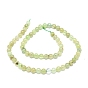 Natural Prehnite Beads Strands, Round