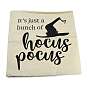Burlap Halloween Pillow Case, Square Cushion Cover, for Sofa Bed Decoration