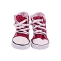 PU Leather & Rubber Doll Shoes, for 18 "American Girl Dolls Accessories, with Glitter Dot