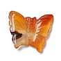 Натуральные смешанные бусины из драгоценных камней и агата, бабочка