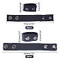 SUPERFINDINGS 4Pcs Military Tactical Belt Buckle Heavy Duty and 1 Set Tactical Double Snap Belt Keeper Loop