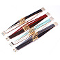 Genuine Cowhide Leather Cord Multi-strand Bracelets, with Alloy Findings
