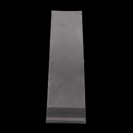 OPP Cellophane Bags, Rectangle, 31x12cm, Unilateral Thickness: 0.035mm