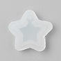 Food Grade Pendant Silicone Molds, Fondant Molds, For DIY Cake Decoration, Chocolate, Candy, UV Resin & Epoxy Resin Jewelry Making, Star