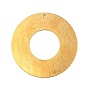 304 подвески из нержавеющей стали, лазерная резка, круглое кольцо-шарм