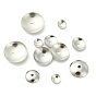 400 pcs 4 styles cônes de perles de fer, disque