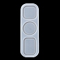 Mini plateau de service carré/rond/rectangle, moules en silicone pour bricolage, moules de résine, pour la résine UV, fabrication artisanale de résine époxy