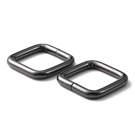 Iron Square Buckle Ring, Webbing Belts Buckle, for Luggage Belt Craft DIY Accessories