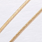 304 collares de cadena de serpiente de acero inoxidable, con cierre de langosta, 17.9 pulgada (455 mm), 1 mm