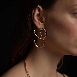Geometric Unique Design Clip-on Earrings - Minimalist, Versatile, Pain-free, No Piercing.