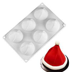 Moules en silicone pour gâteau mousse chapeau de noël, le thème de Noël