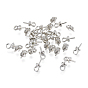 Brass Cup Pearl Peg Bails Pin Pendants, For Half Drilled Beads