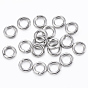 304 Stainless Steel Jump Rings, Open Jump Rings