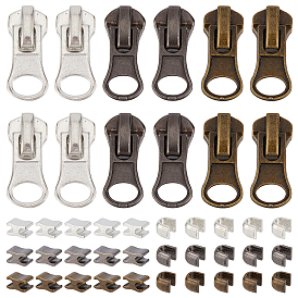 BENECREAT Alloy Replacement Zipper Sliders, for Luggage Suitcase Backpack Jacket Bags Coat