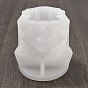 Origami Style Dog/Cat/Bear DIY Silicone Candle Molds, for Scented Candle Making
