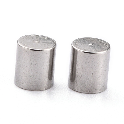 304 Stainless Steel Cord Ends, End Caps, Column