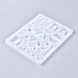 Silicone Pendant Molds, Resin Casting Molds, For UV Resin, Epoxy Resin Jewelry Making, Mixed Shapes