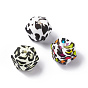 Silicone Beads, DIY Nursing Necklaces Making, Hexagon with Leopard Print Pattern