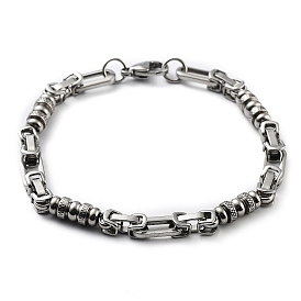 304 Stainless Steel Link Chain Bracelet for Men Women
