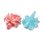 Synthetic Coral Beads, Dyed, Flower