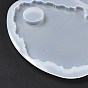 Moules en silicone pendentif polygone diy, moules de résine, pour la fabrication de bijoux en résine uv & résine époxy