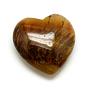 Pierres de guérison de pierres précieuses de coeur naturel, coeur amour pierres, pierres de palme de poche pour équilibrer le reiki