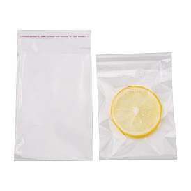 OPP Cellophane Bags, Adhesive, Rectangle