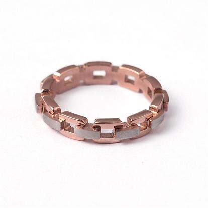 304 Stainless Steel Chain Finger Rings