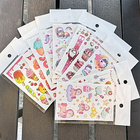 Unicorn Pattern Removable Temporary Tattoos Paper Stickers