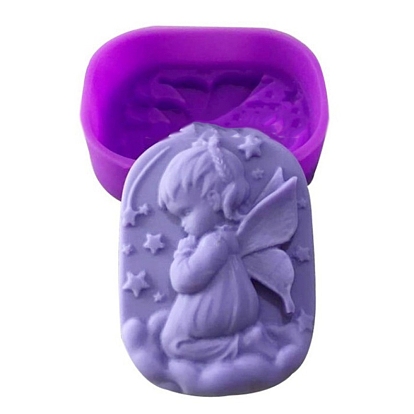 Cupid Angel Silicone Molds, Food Grade Molds, For DIY Cake Decoration, Candle, Chocolate, Candy, Soap