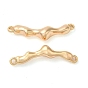 Brass Connector Charms, Nickel Free, Arch Links