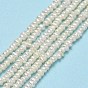 Natural Cultured Freshwater Pearl Beads Strands, Keshi Pearl Beads, Nuggets