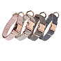 Nylon Dog Collar with Rose Gold Iron Quick Release Buckle, Adjustable Safety Collar for Dog Pet