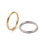 201 простое тонкое кольцо из нержавеющей стали для женщин