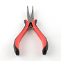45# Carbon Steel Jewelry Plier Sets, including Wire Cutter Plier, Round Nose Plier, Side Cutting Plier, Bent Nose Plier and Flat Nose Plier, 20x33.5x5.5cm, 5pcs/set