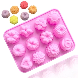 Flower Soap Silicone Molds, For DIY Soap Craft Making