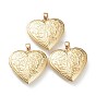 Подвески латуни медальон, фоторамки кулоны для ожерелий, долговечный, сердце