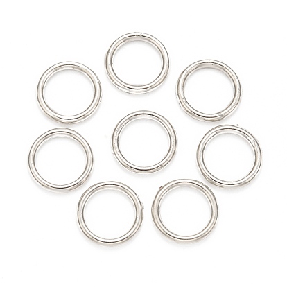 CCB Plastic Beads, Ring, Nickel Color