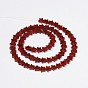 Natural Agate Star Bead Strands, Dyed